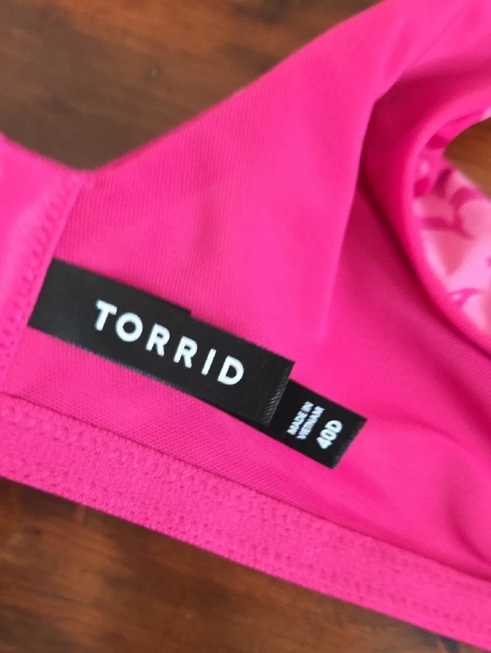 torrid padded underwire
